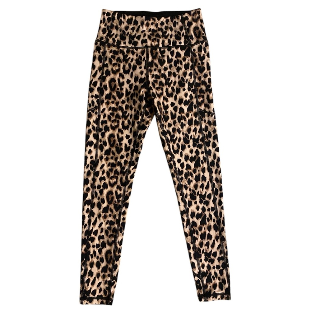 Victoria’s  Secret Brown, Black & White Animal Print Leggings Size 4